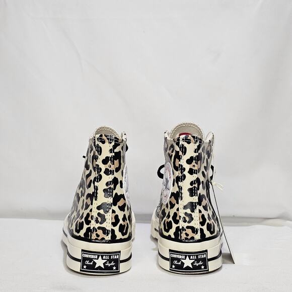Converse Women Chuck 70 Glow In The Dark Leopard Print HiTop Size 7 a13436c NWT - Picture 5 of 8
